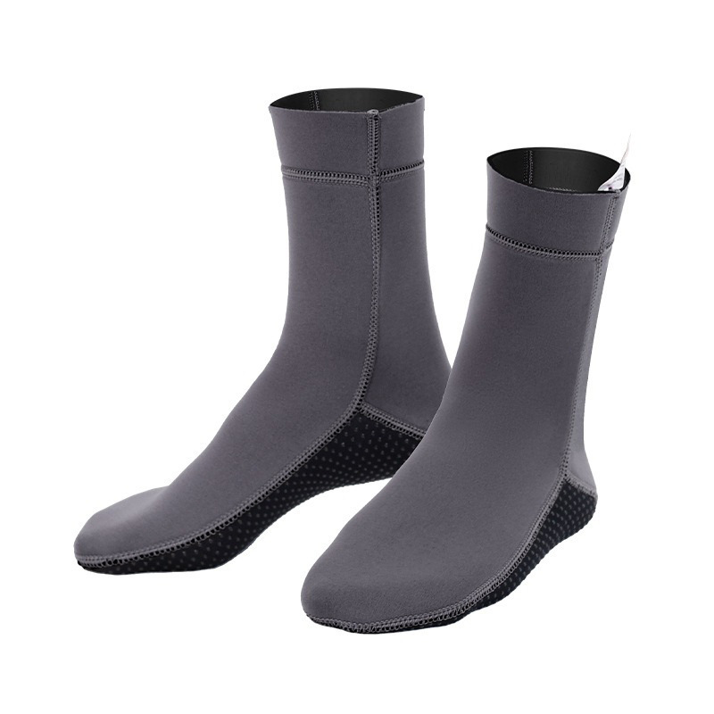 Swimming, surfing, warm deep diving snorkeling socks, blind seam beach socks, women's neoprene thermal diving socks, in stock