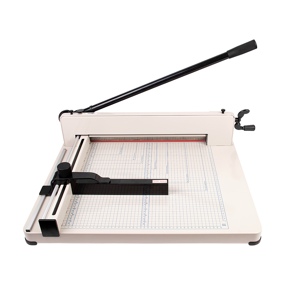 858a3 thick-layer paper cutter 40MM manual desktop paper cutter neutral English heavy-duty paper cutter