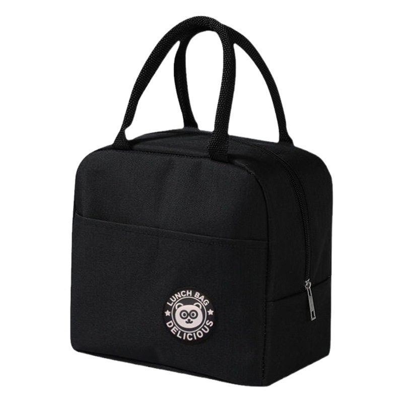 Picture of Thickened aluminum foil lunch bag office worker lunch box insulation bag handbag insulation bag with rice students large capacity wholesale