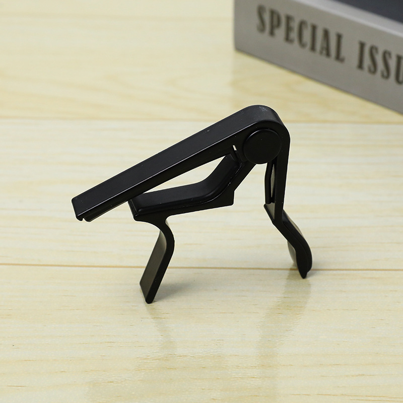Wooden Guitar Variable Tone Aluminum Alloy Variable Tone Clamp Bakelite Folk Guitar Ukulele Variable Tone Shift Tone Direct Selling
