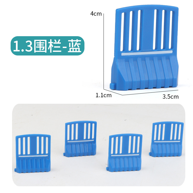 Picture of Cross-border miniature model children's teaching cognitive toys road traffic parking lot roadblock simulation props