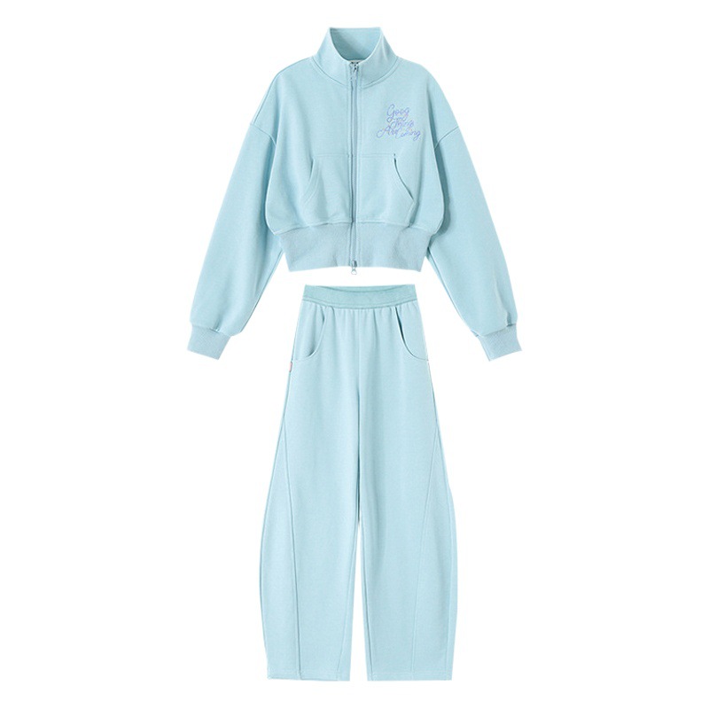 Girls' suit Autumn Fashion Girls' Autumn Children's 2025 Casual Fashionable Western Style Children's Sportswear Two-piece Set