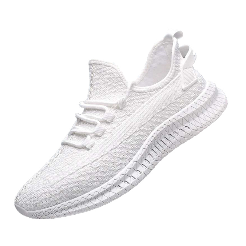 Picture of Cross-Border men's casual shoes men's fashionable all-matching sneaker men's shoes flying woven breathable mesh cloth shoes factory wholesale
