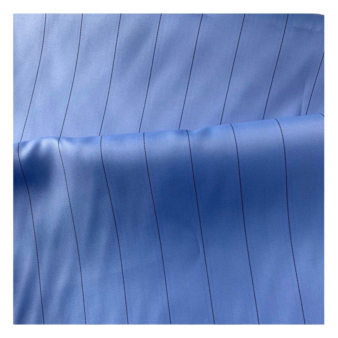 Spot 230 Shumei Silk Striped Antistatic Fabric 1.0cm Garment Interior Shumei Silk Twill Conductive Cloth