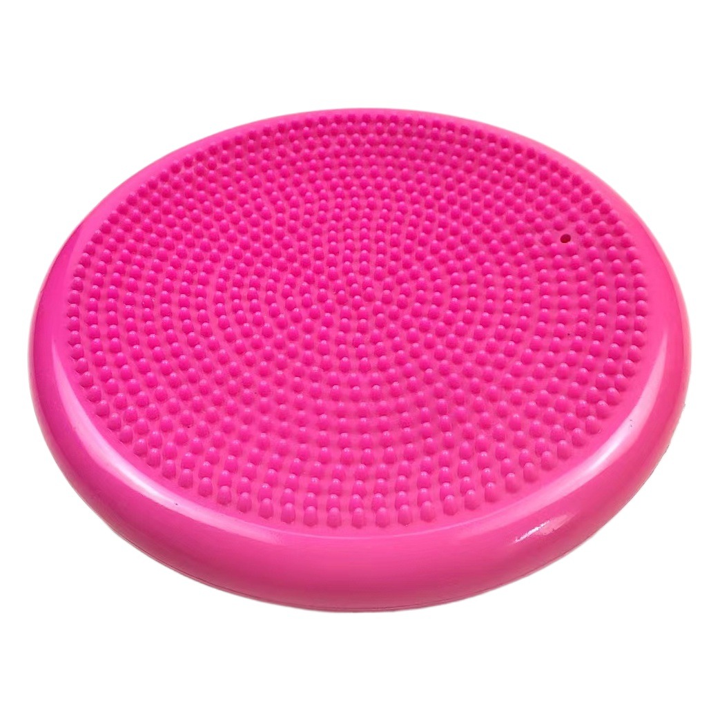 Yoga Balance Mat Air Cushion Fitness Balance Ball Thickened Explosion-proof PVC Inflatable Balance Mat Massage Cushion Trainer