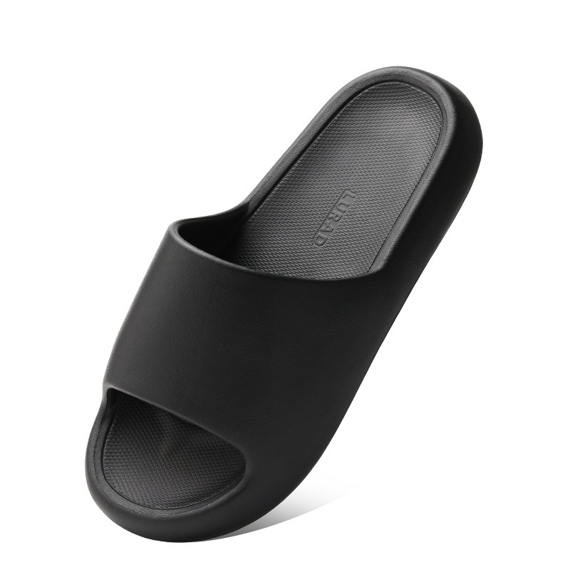 Picture of Slippers home summer non-slip bathroom bath wear-resistant solid color shit feeling Fashion couple EVA slippers wholesale
