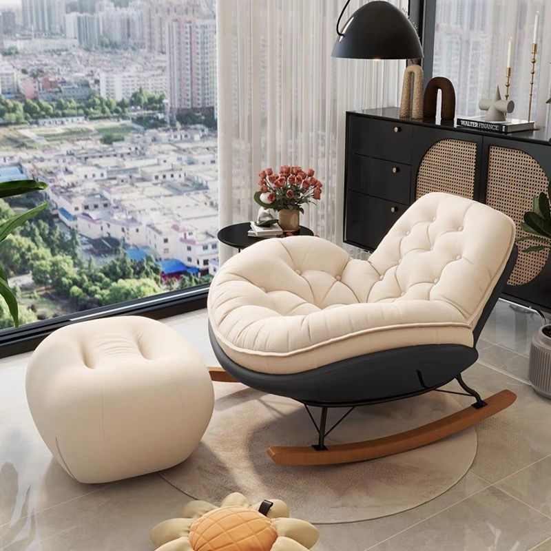 Living Room Rocking Chair Lounge Chair Balcony Home Leisure Lazy Sofa Adult Light Luxury Single Designer Penguin