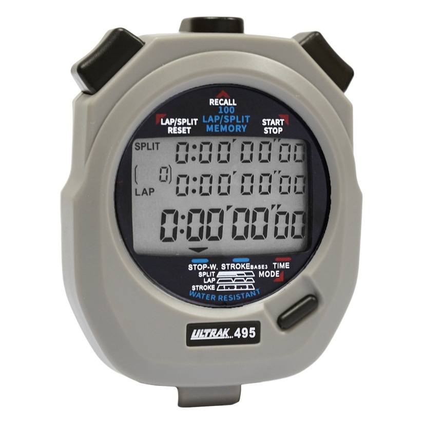Electronic stopwatch DT496 Dingerzhi ULTRAK Osek 500 Channel 3 Row Display Timer Track and Field Training