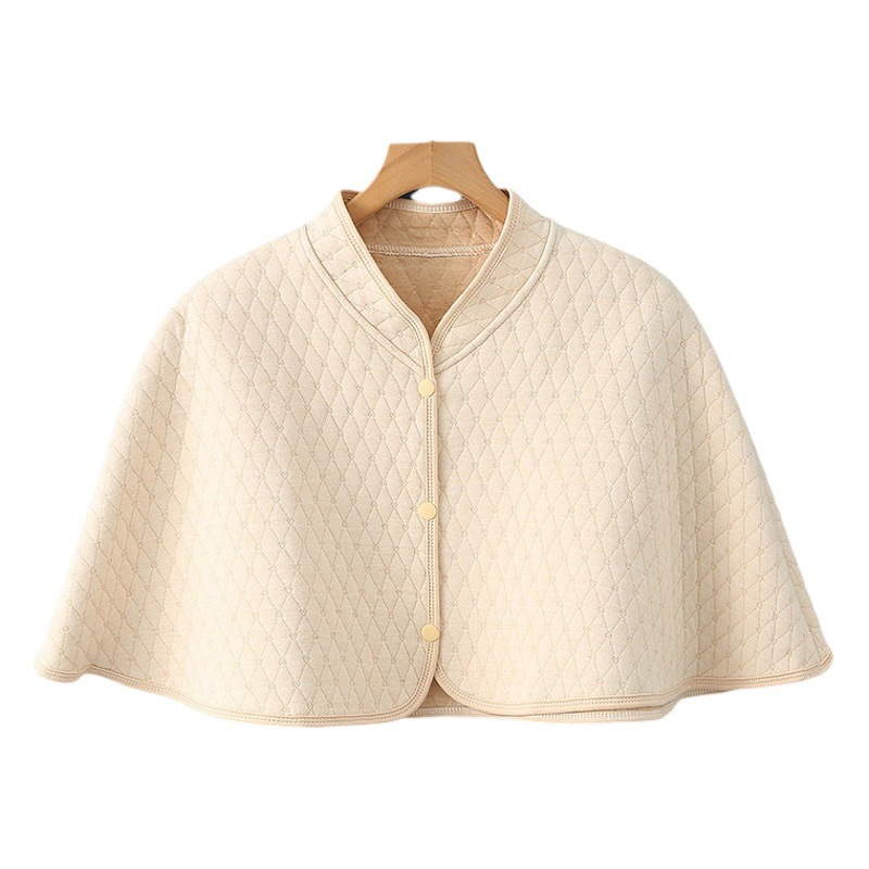 Summer air-conditioned room color cotton shoulder pad cervical spine waistcoat maternal confinement cold-proof shawl office nap artifact
