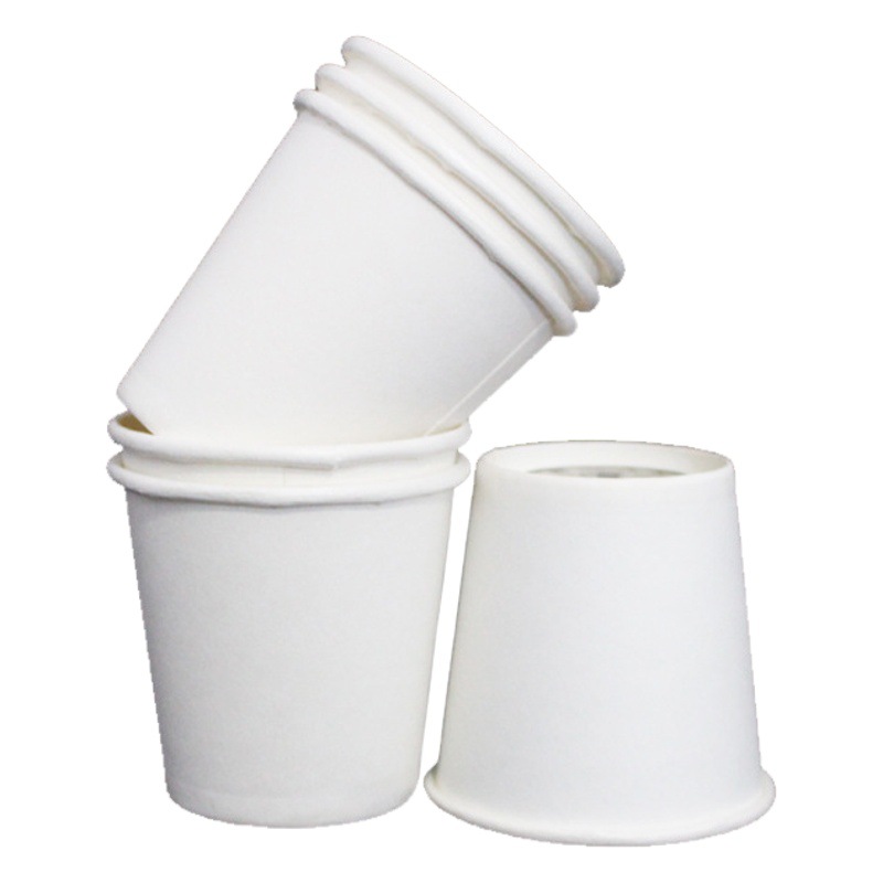 Disposable Cup 200 ml 7 oz Thickened Pure White Paper Cup Disposable Water Cup Paper Cup Whole Case