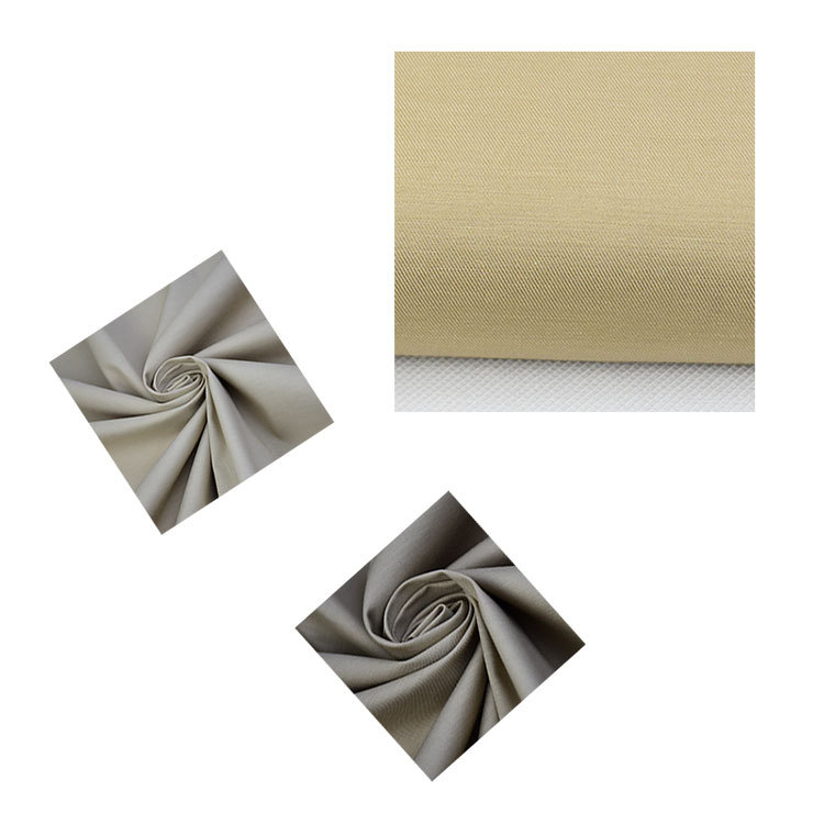 Woven Polyester-Cotton Stretch Double-Sided Twill Fabric 56% Polyester 41% Cotton 3% Spandex Trousers Fashion Fabric