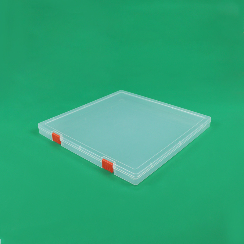Transparent Pp Plastic Box File Bill Multi-Functional Organizing Box Puzzle Toy Storage Box Sample Accessories Packaging Box