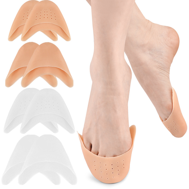 Thickened toe cap SEBS super soft toe cover toe toe cover protective cover toe toe ballet overshoes with holes skin color