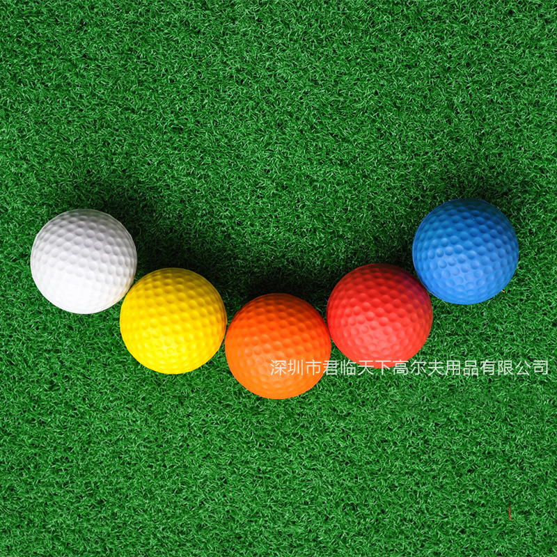 Special offer brand new golf PU ball sponge ball PU Foam ball indoor practice ball PU toy ball