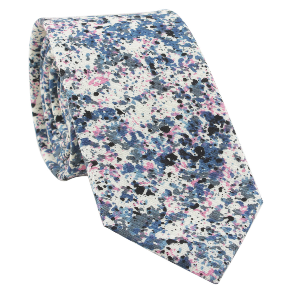 Picture of Cotton tie men's printed fashion casual flower cotton narrow tie AliExpress tie cross-border e-commerce supplier