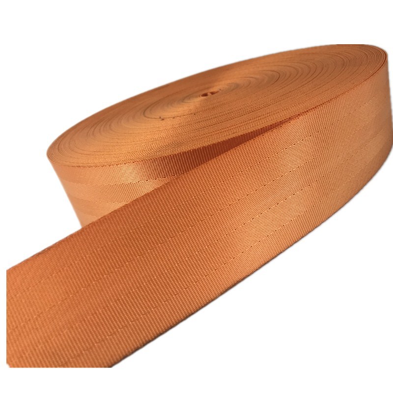 4.5CM twill nylon webbing fluorescent orange nylon webbing five oblique 5cm color protective belt