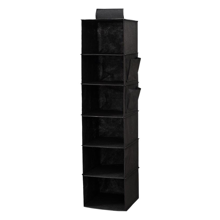 Multi-Layer Wardrobe Storage Hanging Bag Hanging Folding Storage Box Non-Woven Underwear Storage Box Cross-Border Wholesale
