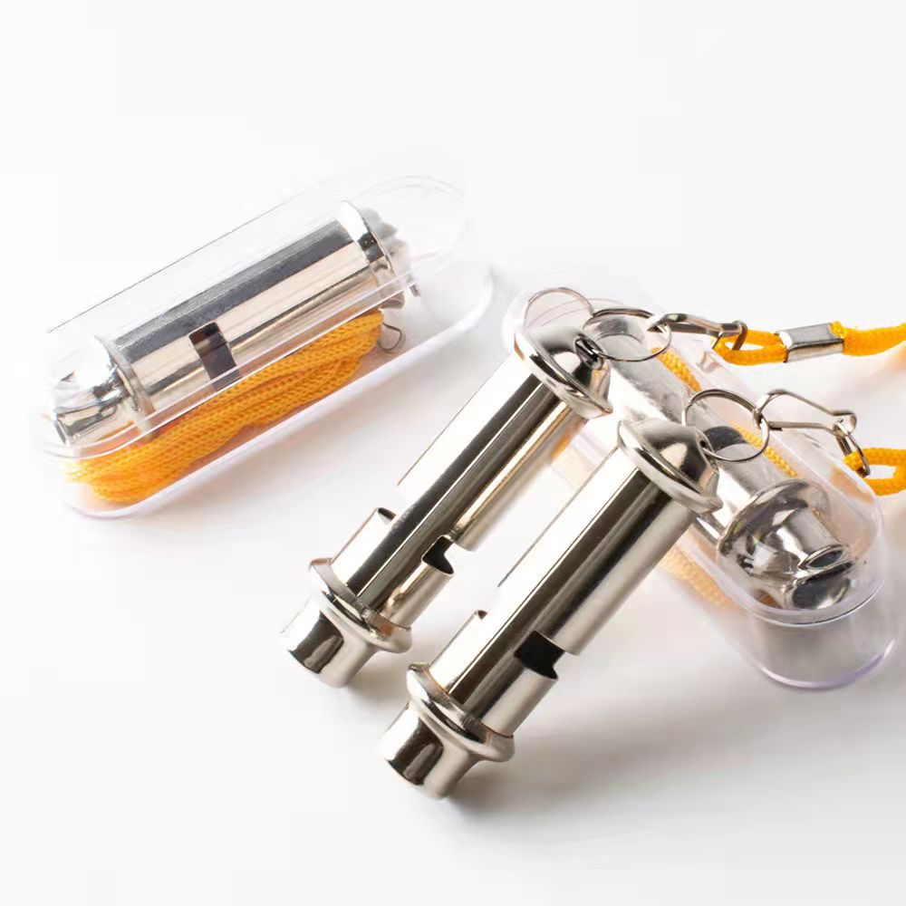 Picture of Metal whistle high frequency training life-saving whistle police team outdoor pet referee whistle non-nuclear professional whistle wholesale