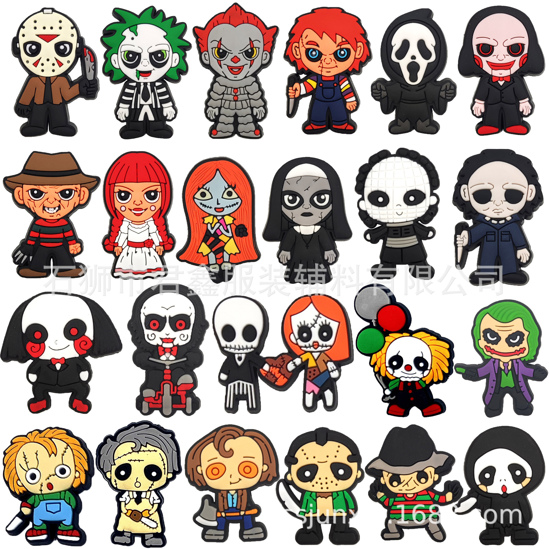 2025 Halloween Horror Game Pumpkin Skull Hole Shoes Shoe Flower Shoe Buckle Decorative Buckle Detachable Accessories Shoe Buckle
