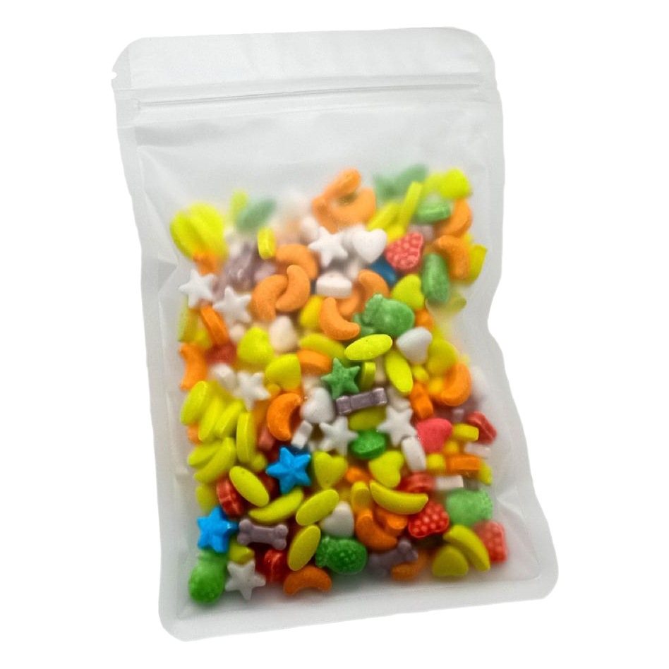 Frosted Ziplock Bag, Matte Transparent Bone Bag, Thickeneded Moisture-Proof Sealed Bag, Food Packaging Bag, Fruit Tea Plastic Bag