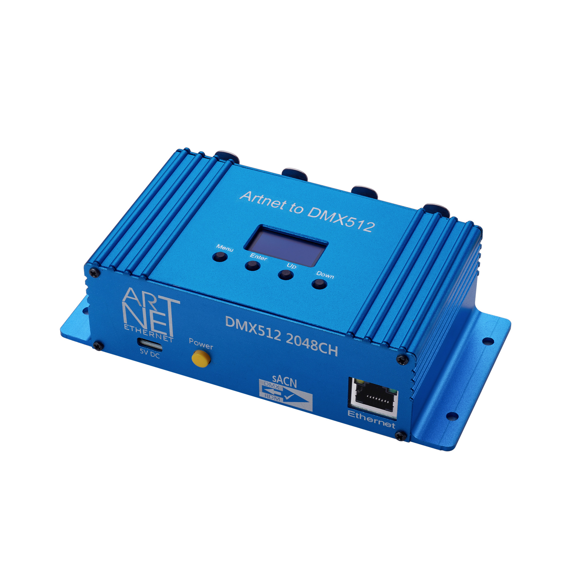 Art-Net Artnet Dmx512 Controller 4 Ports with Display