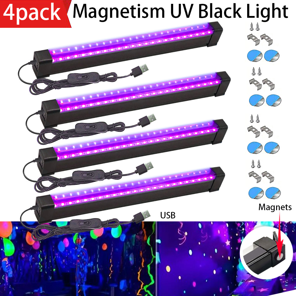 Picture of Cross-Border Led Ultraviolet Purple Light Tube Indoor Special Decorative Atmosphere Light Household Shadowless Glue Curing Lamp