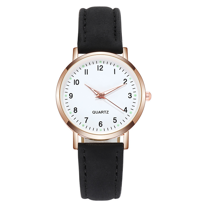 Picture of New Simple Digital Luminous Watch for Men and Women Students Small Fresh Frosted Leather Casual Watch Women's Quartz Watch