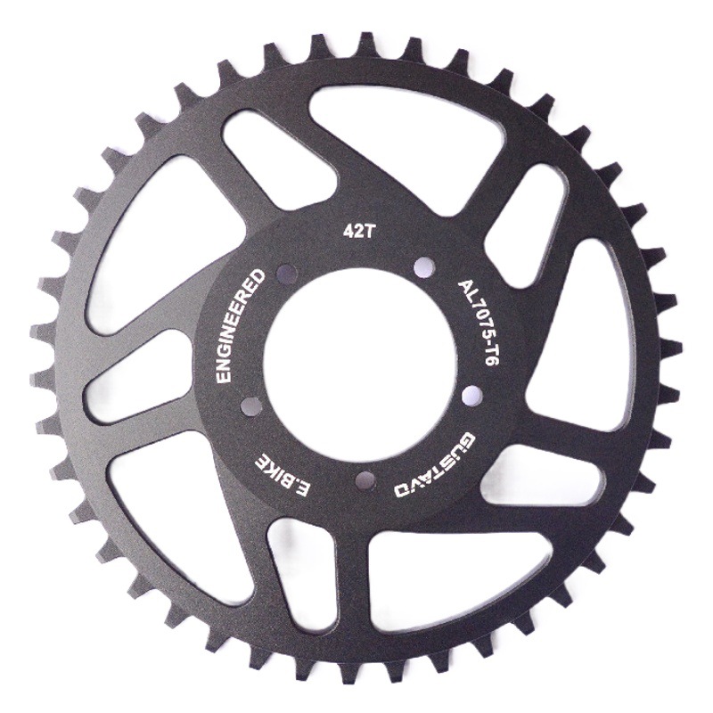 GUSTAVO electric bicycle dental disc for eight square bbs01 BBS02 BBSHD M625 aluminum disc