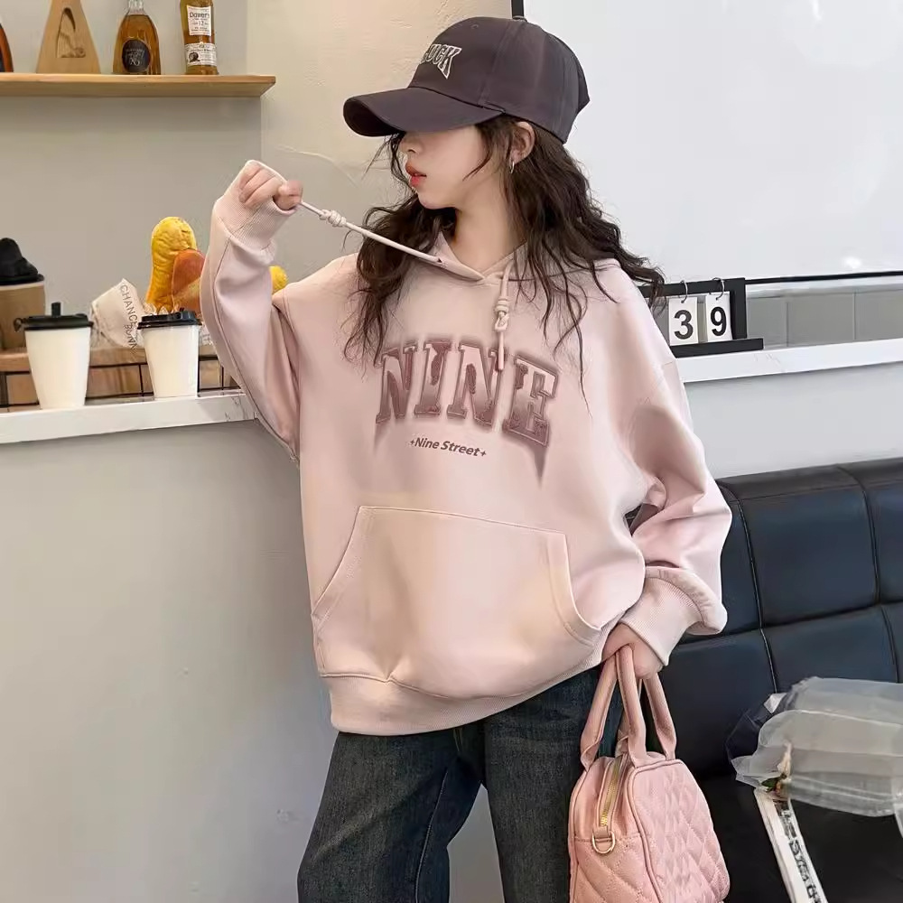 Picture of Girls' Hoodie 2024 New Style Autumn Girl's Hooded Top Children's Clothes Spring and Autumn Fashionable Big Children's Clothes