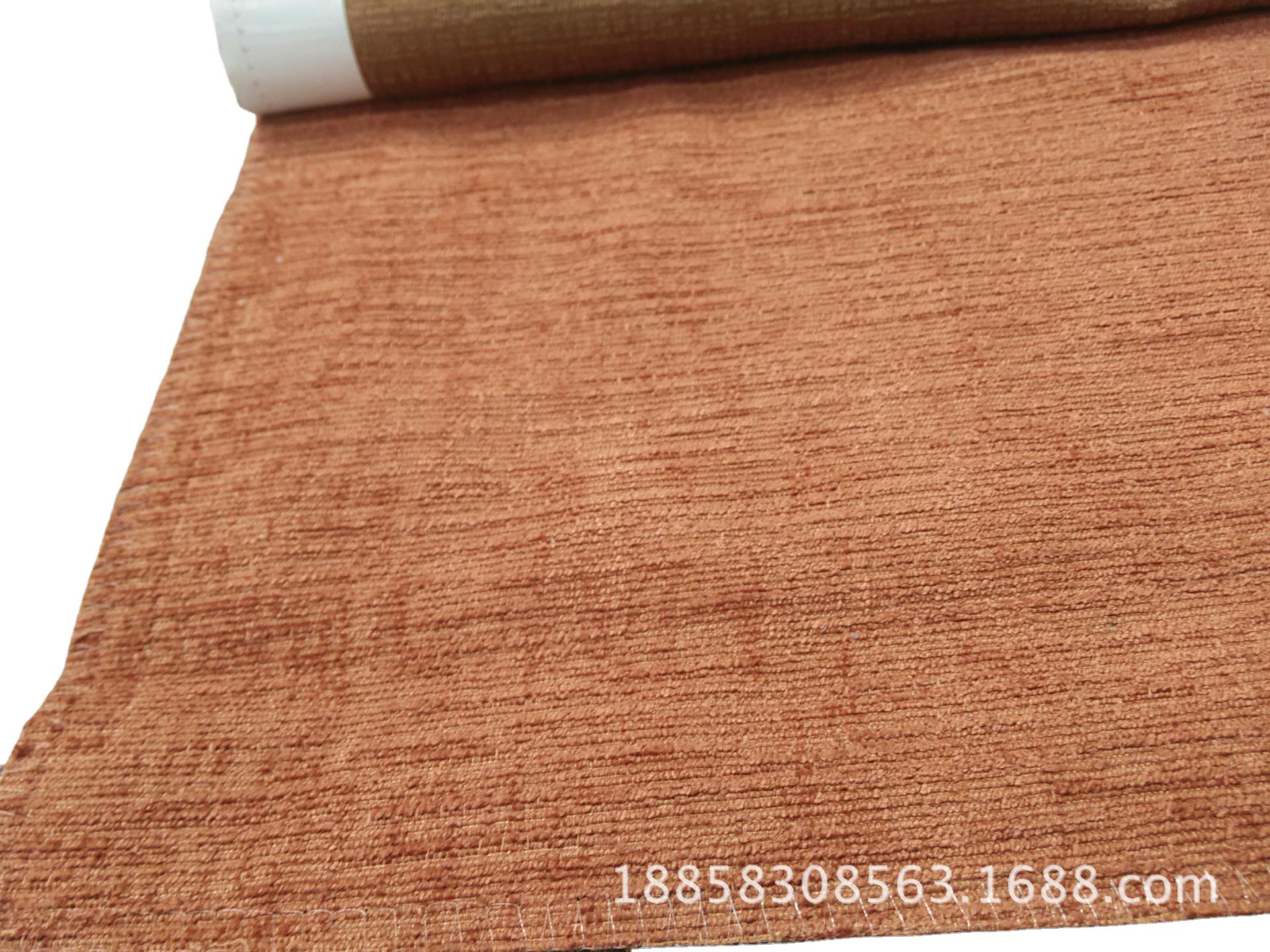 Picture of Chenille Plain Flat Sofa Release Chenille Classic Best-Selling Model Elegant and Simple European Chenille Decorative Fabric