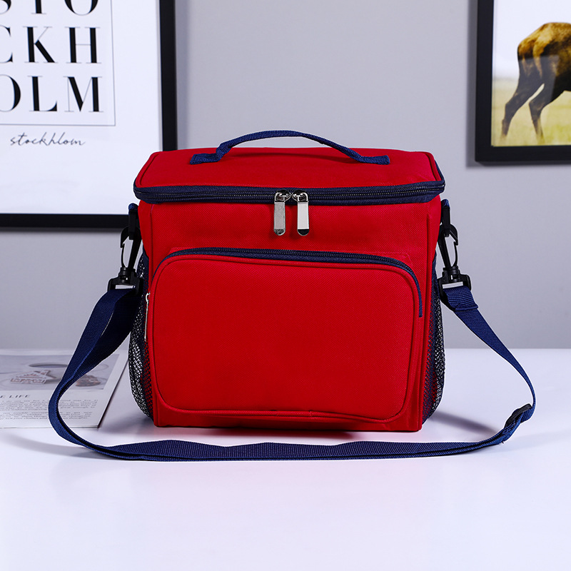 New Insulation Bag Portable Lunch Box Bag Outdoor Picnic Take-out Lunch Bag Shoulder Large Capacity Fresh-keeping Ice Bag