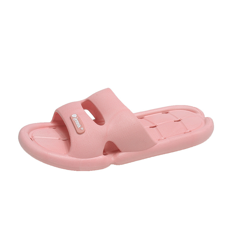 Picture of Monique home drag four seasons bath leaky slippers women's hollow non-slip couple bathroom quick-drying drain drag men