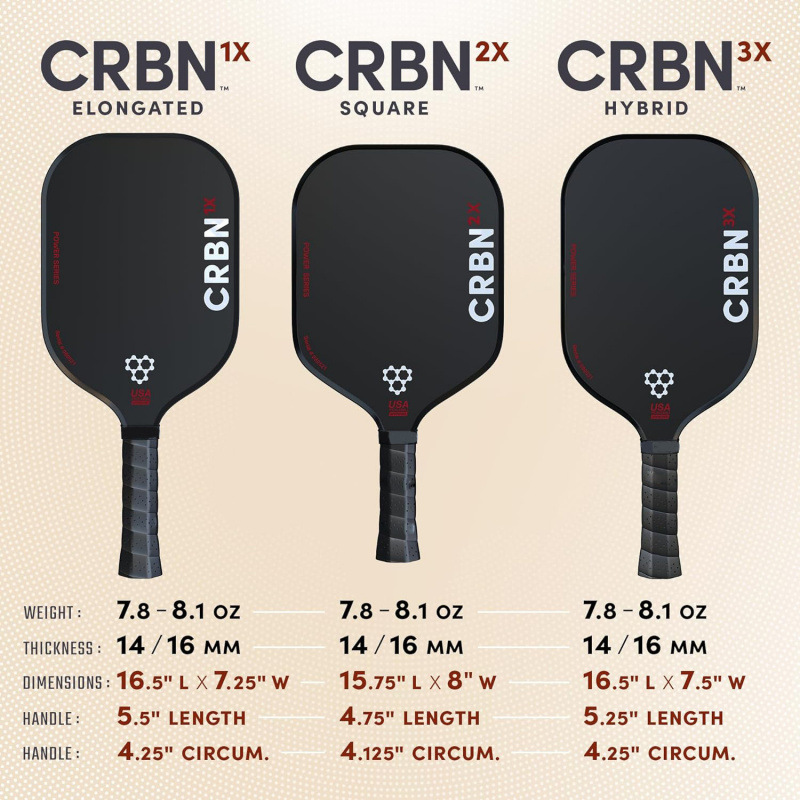 Picture of CRBN carbon fiber pick racket T700 outdoor sports suit group Pickleball pickle racket board factory
