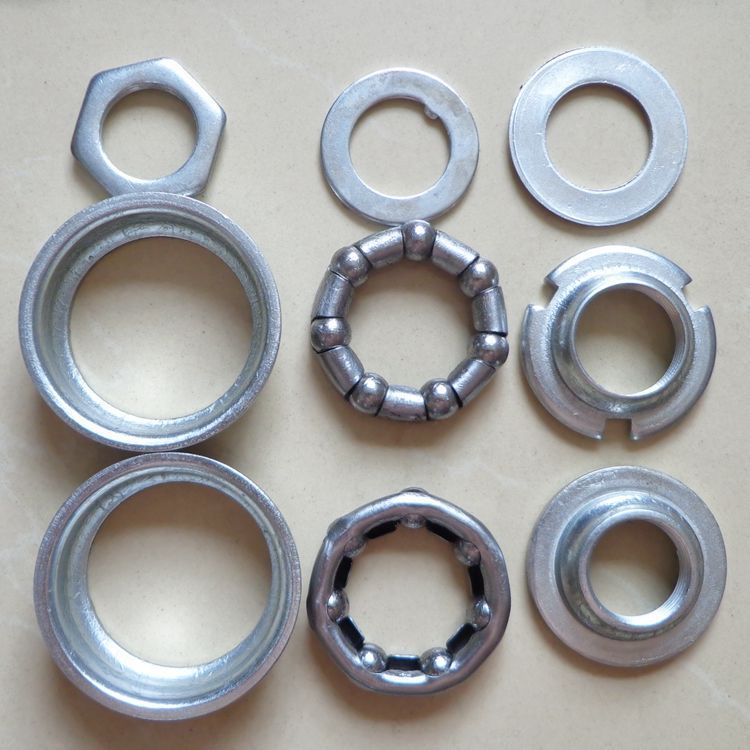 Spot Wholesale Kidsren's Car Accessories Nine-Piece Bowl One-Piece Crank Bowl Set Stroller Central Axis Bowl Parts Cycling Supplies