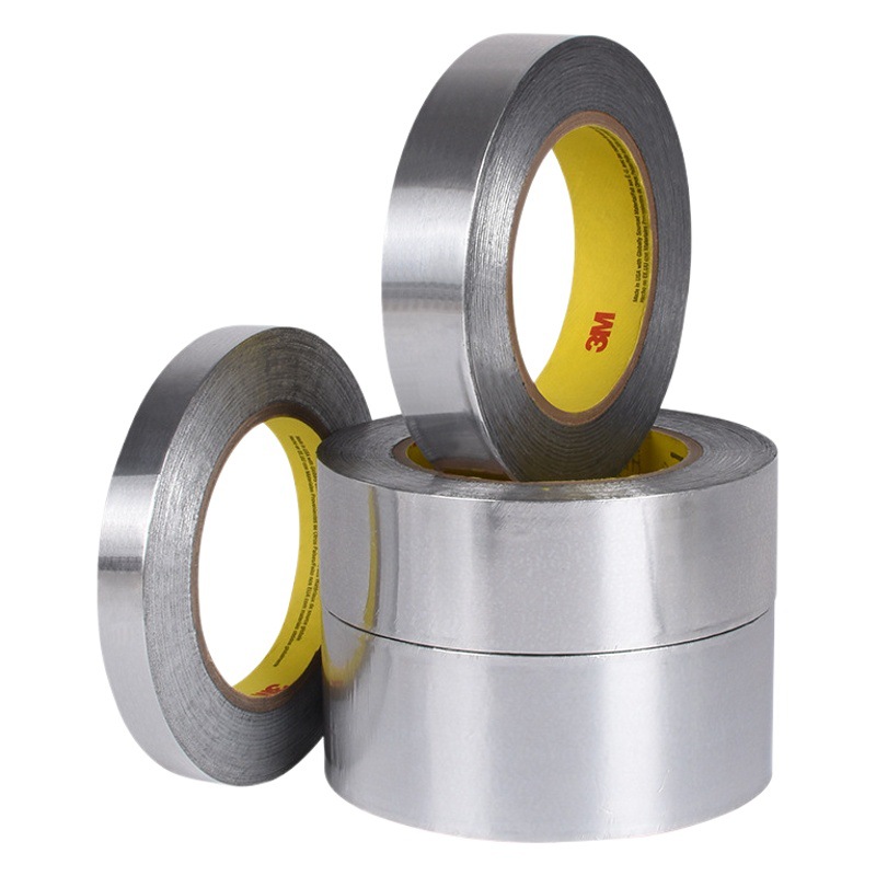 3M425 aluminum foil tape electroplating shielding conductive thermal conductivity high corrosion resistance temperature metal tape single-sided masking tape