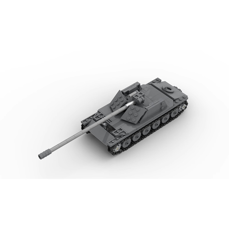 MOC Military Building Blocks Self-propelled Artillery Tank Model Compatible with Lego Small Particle Diy Assembled Building Blocks Toy Boy