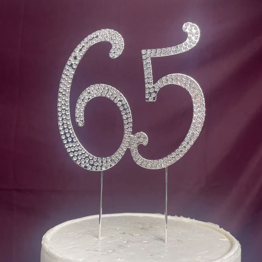 Picture of Wedding cake insert card foreign trade best selling wedding cake accessories large number 50 60 70 90