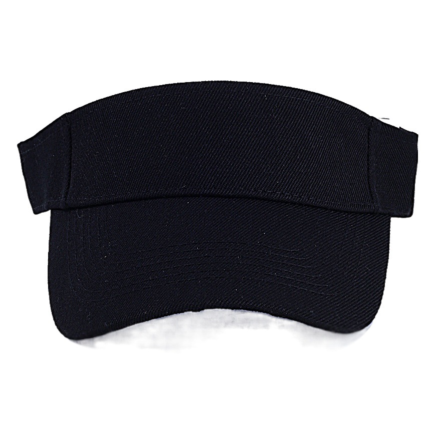 Summer Sun Protection Hat Women's Running Sports Sun Hat Peaked Cap Solid Color Men's Empty Top Hat Women