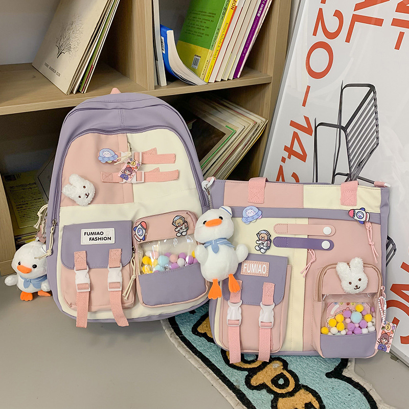 Picture of Schoolbags for Children, Primary School Students, Cute Girls, Middle School Students, Customized High-Quality Wholesale Junior High School Students, High-Looking Backpacks