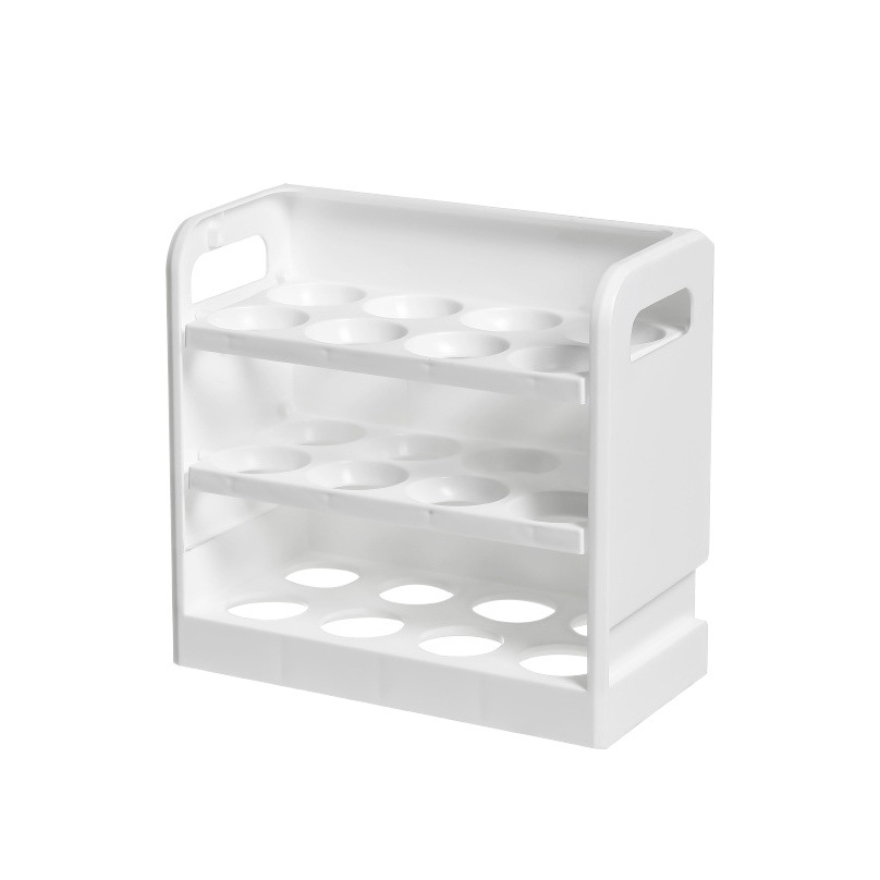 Egg Storage Box Refrigerator Side Door Storage Rack Kitchen Special Storage Egg Holder Preservation Box Reversible Egg Box