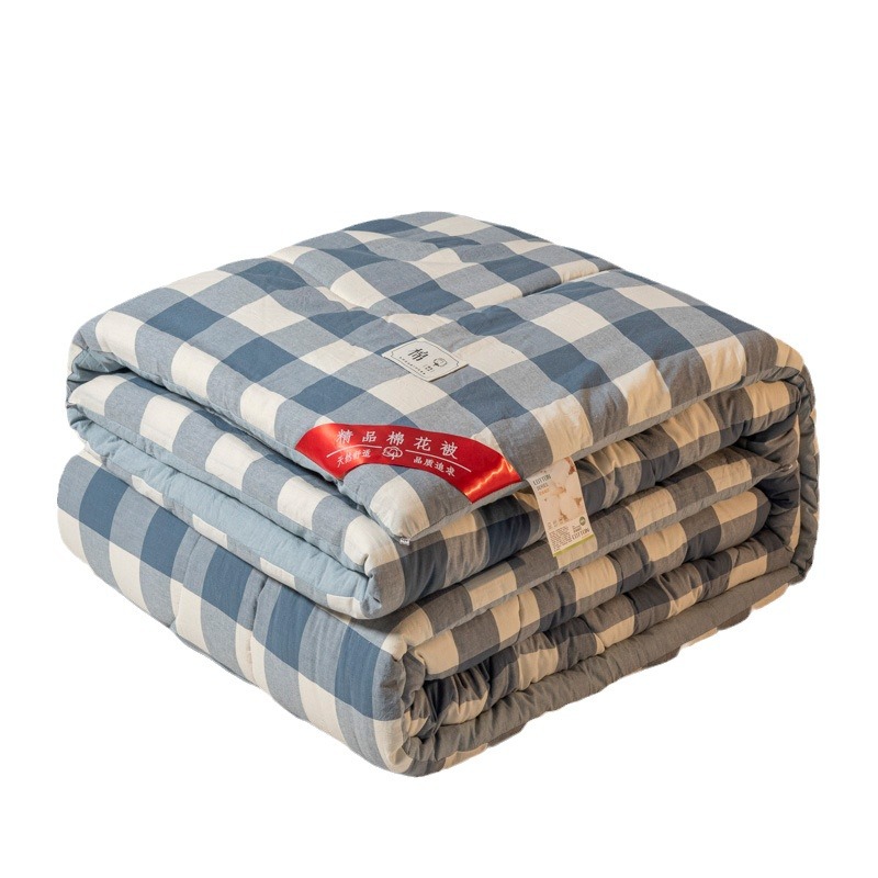 Picture of Xinjiang quilt cotton wool cotton wool cotton spring and autumn single mattress thickened student quilt cotton warm quilt core wholesale