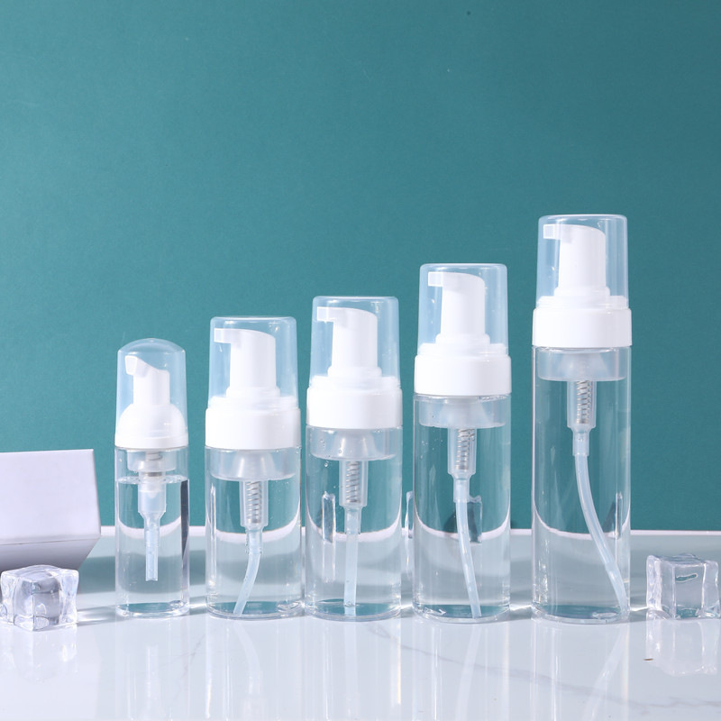 Foam Pump Bottle Straight Foam Pump Hand Sanitizer Bottle 40Ml60Ml100Ml 150Ml200Ml Press Pump Bottle
