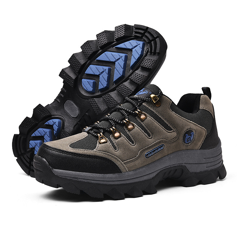 plus size hiking shoes men's breathable outdoor shoes men's cross-country running shoes non-slip wear-resistant walking shoes women's shoes travel shoes