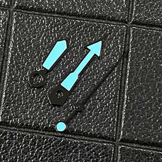The new green luminous arrow needle with silver black edge red blue green orange gray white fit Japan NH35/36/4R movement