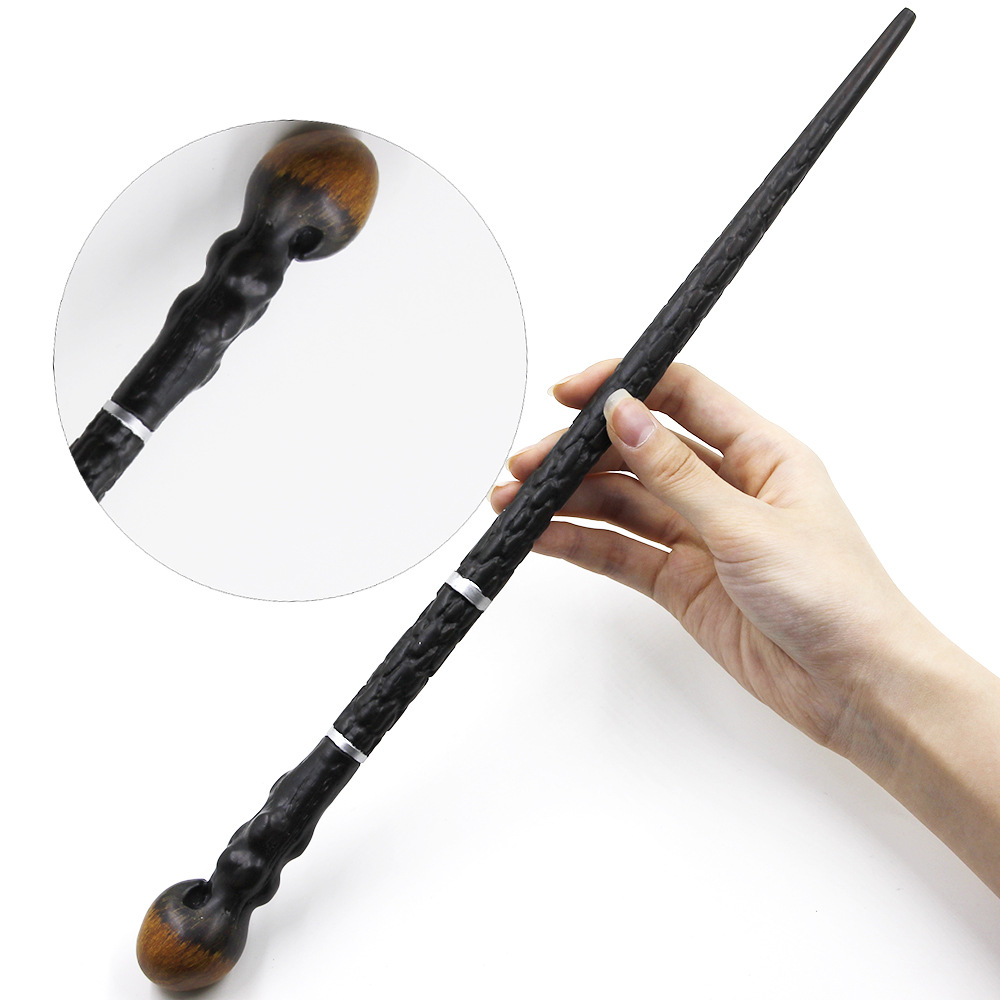 Picture of Harry Magic Wand Hermione Magic Wand Dumbledore cos Props Halloween Metal Core in stock Bare Wand