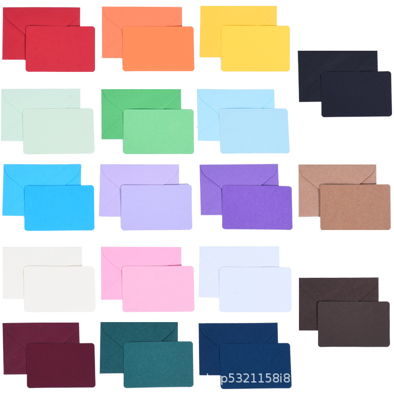 Picture of Factory wholesale color blank envelope wholesale creative retro envelope invitation Enterprise logo envelope printing