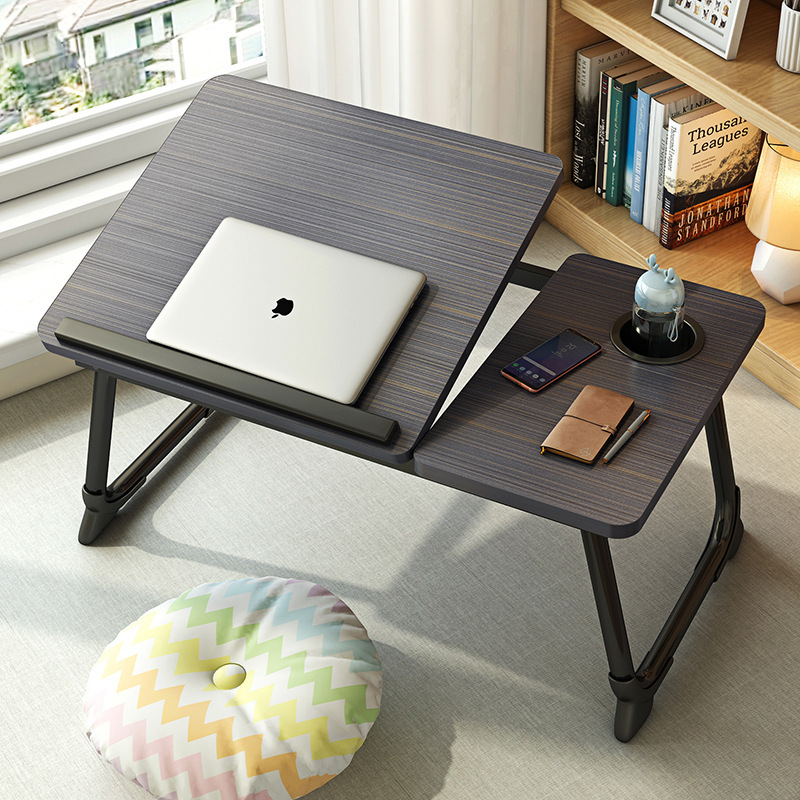 Manufacturer's Five-Speed Adjustable USB Bed Lift Table, Foldable Laptop Desk, Hot-Selling Cross-Border Product