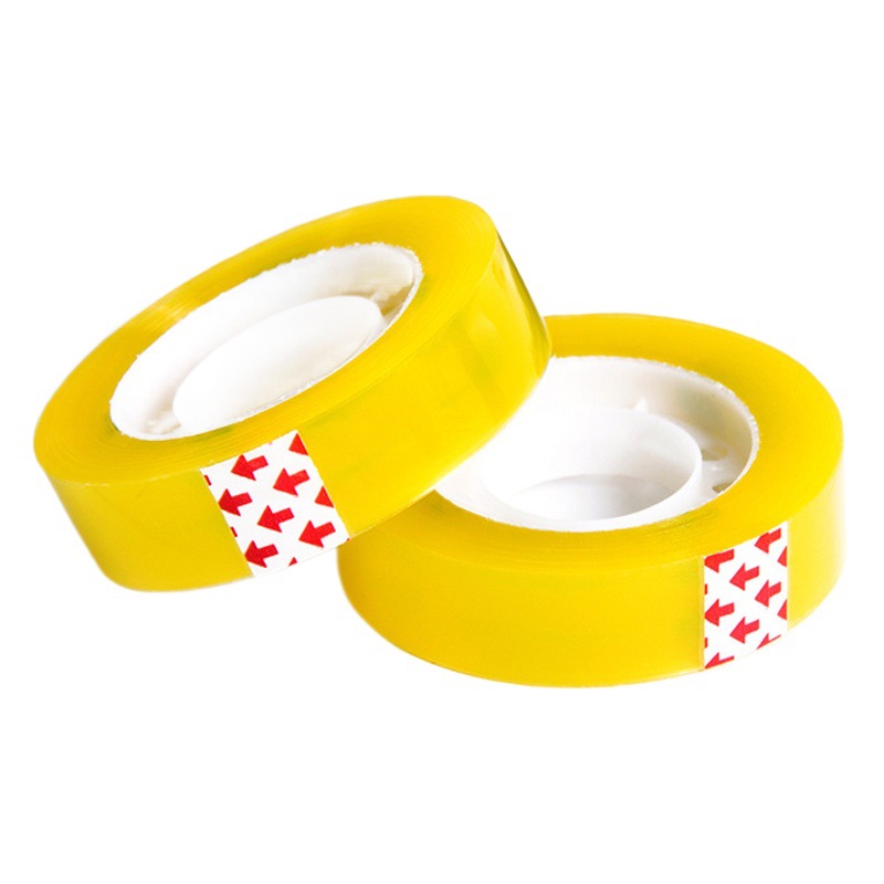 Whole case wholesale transparent stationery small adhesive tape student office small adhesive tape small adhesive tape