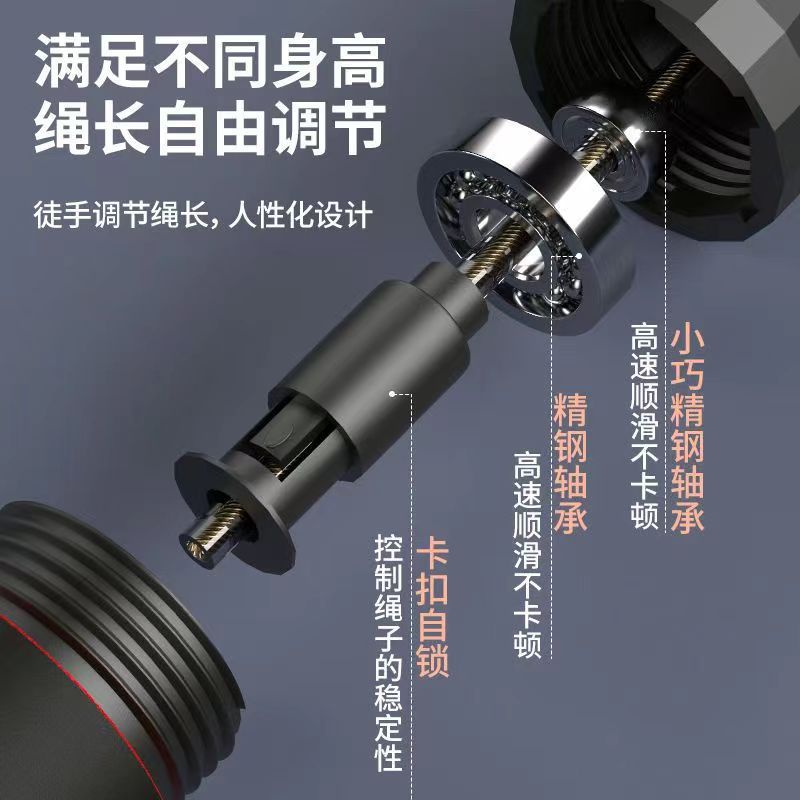 Picture of Amazon load steel wire rope skipping fitness exercise sports student competition bearing skipping rope sporting goods wholesale