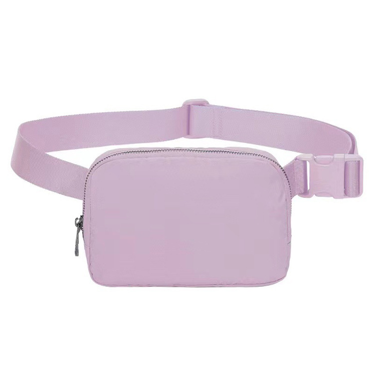 Picture of Amazon Outdoor Running Waist Bag Lulu Same Style Crossbody Bag Chest Bag for Men and Women Fashionable Nylon Waterproof Sports Waist Bag
